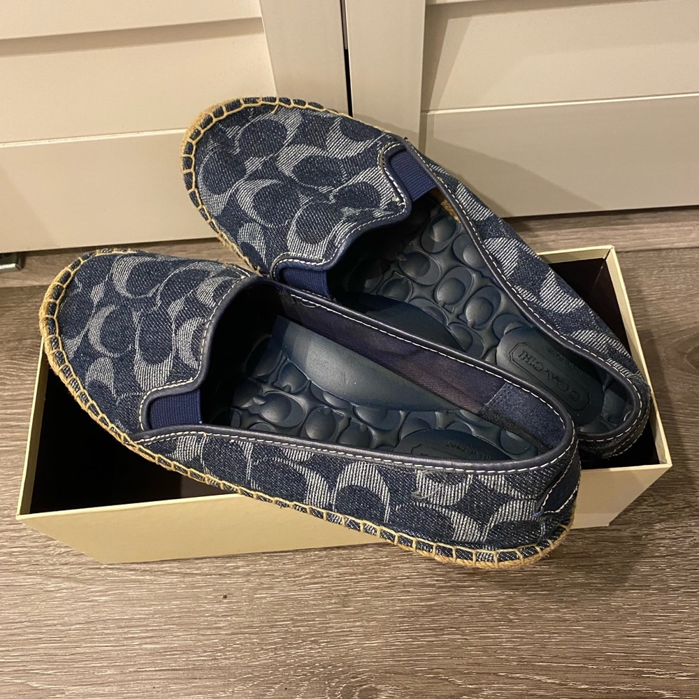 coach jacinta indigo shoes